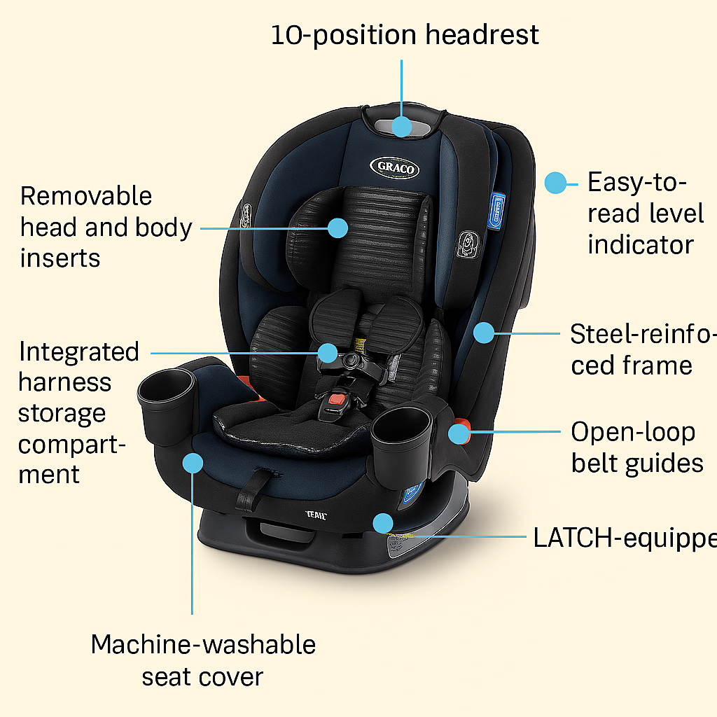 Cruva Convertible Car Seat